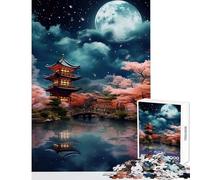 Jigsaw Puzzle for Teenagers 1000 Pieces Japanese Dream Interactive Family Leisure Activity Ideal Festive Holiday Present (38X26cm)