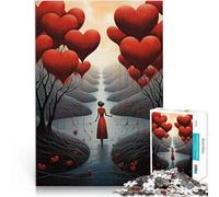 Jigsaw Puzzle for teenagers 1000 Pieces Journey of the Heart Game Toys 26x38cm Artists Collection, Fine Art for ages 14+