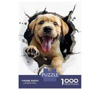 Jigsaw Puzzle for Teenagers 1000 Pieces Labrador Jigsaws for Adults Hands-on Game Wall Art Unique Gifts for Birthday And Christmas 70x50cm/1000pcs