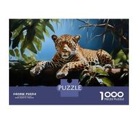 Jigsaw Puzzle for Teenagers 1000 Pieces Leopard Adult Puzzles Toy Wall Decor But Fun And Humorous for Is Ideal As A Gift 38x26cm/1000pcs