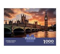 Jigsaw Puzzle for Teenagers 1000 Pieces London, England, UK Jigsaw Puzzle Relax Games Difficult Hard Difficult And Challenge 52x38cm/1000pcs