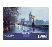 Jigsaw Puzzle for Teenagers 1000 Pieces London Winter Scene Jigsaw Puzzle Relax Games Difficult Hard Difficult And Challenge 70x50cm/1000pcs