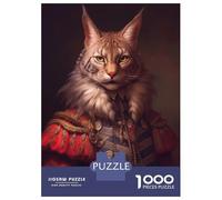 Jigsaw Puzzle for Teenagers 1000 Pieces Lynx Poster Jigsaw Relaxing Games But Fun And Humorous Birthday And Unique Gifts 70x50cm/1000pcs