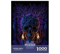 Jigsaw Puzzle for Teenagers 1000 Pieces Macabre Vision Jigsaws for Adults Toy Wall Decor Staycation Kill Time Parent-child Interaction 52x38cm/1000pcs