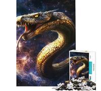 Jigsaw Puzzle for Teenagers 1000 Pieces Naga Serpent Deity Help The Brain Exercise Difficult Challenge Family Game Suitable for Ages 14 And Up (38x26cm)