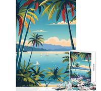 Jigsaw Puzzle for Teenagers 1000 Pieces Papua New Guinea Interactive Family Leisure Activity Ideal Festive Holiday Present (38X26cm)