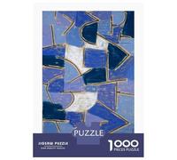 Jigsaw Puzzle for Teenagers 1000 Pieces Paul Klee Blue Night 1937 Jigsaw for Adults Hands-on Game Analysis And Logic Parent-child Interaction 52x38cm/1000pcs