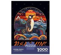 Jigsaw Puzzle for Teenagers 1000 Pieces Penguins Jigsaws for Adults Hands-on Game Wall Art Unique Gifts for Birthday And Christmas 38x26cm/1000pcs