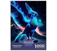 Jigsaw Puzzle for Teenagers 1000 Pieces Phoenix Jigsaws for Adults Hands-on Game Wall Art Unique Gifts for Birthday And Christmas 70x50cm/1000pcs