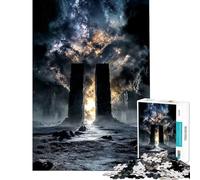 Jigsaw Puzzle for Teenagers 1000 Pieces Pillars of Creation Difficult And Challenge Tough Challenge Family Games Suitable for People Aged 14 And Above (38x52cm)