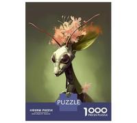 Jigsaw Puzzle for Teenagers 1000 Pieces Praying Mantis Mythos Puzzle for Adults Relax Games For Family Fun for Is Ideal As A Gift 38x26cm/1000pcs