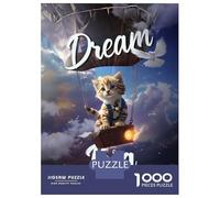 Jigsaw Puzzle for Teenagers 1000 Pieces Skyward Dreams Jigsaws for Adults Toy Wall Decor Staycation Kill Time Parent-child Interaction 38x26cm/1000pcs