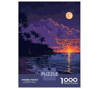 Jigsaw Puzzle for Teenagers 1000 Pieces SoCal Beach Pixel Art Adult Puzzles Toy Wall Decor But Fun And Humorous for Is Ideal As A Gift 52x38cm/1000pcs