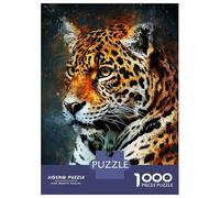 Jigsaw Puzzle for Teenagers 1000 Pieces Splatter Tiger Jigsaw for Adults Hands-on Game Analysis And Logic Parent-child Interaction 70x50cm/1000pcs