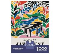 Jigsaw Puzzle for Teenagers 1000 Pieces Summer Jazz Fest NYC Jigsaws for Adults Hands-on Game Wall Art Unique Gifts for Birthday And Christmas 52x38cm/1000pcs