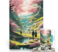 Jigsaw Puzzle for teenagers 1000 Pieces Surreal Anime Scenery 7 Stressabbau eignet sich ideal als Geschenk für die ganze Familie50x70cm