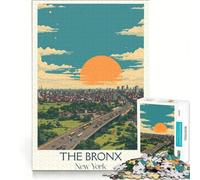 Jigsaw Puzzle for Teenagers 1000 Pieces The Bronx, NYC, Relaxing Games, Analysis And Logic, Improving Love between Couples 38x52cm