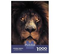 Jigsaw Puzzle for Teenagers 1000 Pieces The Scary Lion Jigsaws for Adults Hands-on Game Enhance Memory Parent-child Interaction 70x50cm/1000pcs