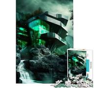 Jigsaw Puzzle for Teenagers 1000 Pieces The Urban Oasis Learning Educational Toys Hands-on Game Family Activities Birthday Gifts (Size 38x26cm)