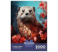Jigsaw Puzzle for Teenagers 1000 Pieces Whiskered Wanderer Adult Puzzles Family Games Improve Memory for Is Ideal As A Gift 70x50cm/1000pcs