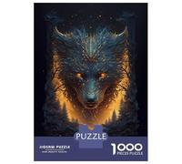 Jigsaw Puzzle for Teenagers 1000 Pieces Wolf Legend Jigsaws for Adults Hands-on Game Wall Art Unique Gifts for Birthday And Christmas 70x50cm/1000pcs