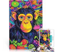 Jigsaw Puzzle for teenagers 2000 Pieces Chimpanzee Jungle Schwierig und herausfordernd Geschenkideen70x100cm