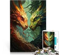 Jigsaw Puzzle for teenagers 2000 Pieces Dragons artwork Lernspiele Heimdekoration Heimdekoration Spielzeug70x100cm