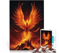 Jigsaw Puzzle for teenagers 2000 Pieces Fiery Phoenix Staycation: Zeit totschlagen Geschenke für Freunde und Familie70x100cm