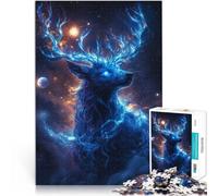 Jigsaw Puzzle for teenagers 2000 Pieces Soul Deer Lernspiel-Herausforderungsspielzeug Kunstwerk Geschenk70x100cm