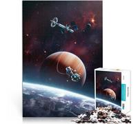 Jigsaw Puzzle for teenagers 2000 Pieces Space Stress Relief Toys 70x100cm is ideal as gifts for the whole family for and 14 Years old