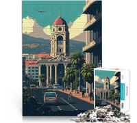 Jigsaw Puzzle for teenagers 2000 Pieces Tirana Pixel Art Herausforderndes Spiel Geburtstagsgeschenk, Geschenke, Wandkunst70x100cm