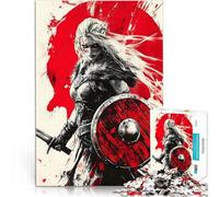 Jigsaw Puzzle for teenagers 2000 Pieces Viking Shieldmaid pädagogische Herausforderung Eltern-Kind-Interaktion70x100cm