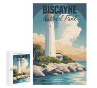 Jigsaw Puzzle for Teenagerss 1000 PCS Biscayne National Park Puzzle for Adults Relax Games Perfect Decoration Birthday And Unique Gifts 1000 PCS