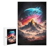 Jigsaw Puzzle for Teenagerss 1000 PCS Celestial Everest Planet Adult Puzzles Relax Games Pattern Assembly Parent-child Interaction 1000 PCS