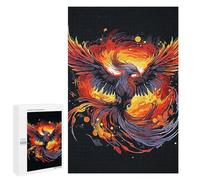 Jigsaw Puzzle for Teenagerss 1000 PCS Phoenix Mystic Adult Puzzles Relax Games Pattern Assembly Parent-child Interaction 1000 PCS