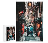 Jigsaw Puzzle for Teenagerss 1000 PCS Pontocho Kyoto Adult Puzzles Relax Games Pattern Assembly Parent-child Interaction 1000 PCS