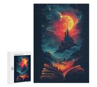 Jigsaw Puzzle for Teenagerss 300 PCS Book Magic Nature Adult Puzzles Relax Games Pattern Assembly Parent-child Interaction 300 PCS