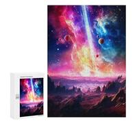 Jigsaw Puzzle for Teenagerss 300 PCS Fantasy Space Scene Adult Puzzles Relax Games Pattern Assembly Parent-child Interaction 300 PCS