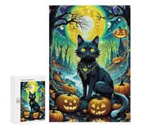 Jigsaw Puzzle for Teenagerss 300 PCS Halloween Enchanted Forest -1 Puzzles for Adults Anti-Stress Toys Wall Art Parent-child Interaction 300 PCS