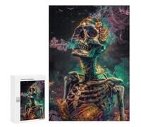 Jigsaw Puzzle for Teenagerss 300 PCS Smoking Habit Is Bad Adult Puzzles Relax Games Pattern Assembly Parent-child Interaction 300 PCS
