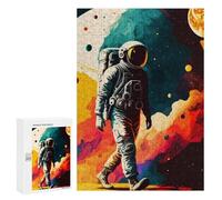 Jigsaw Puzzle for Teenagerss 300 PCS Vintage Astronomy Adult Puzzles Relax Games Pattern Assembly Parent-child Interaction 300 PCS