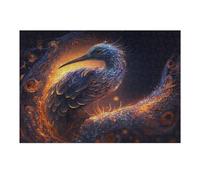 Jigsaw Puzzle for Teenagerss 38x26cm/1000pcs Enchanted Feathered Serpent Puzzles for Adults Anti-Stress Toys Wall Art Parent-child Interaction 38x26cm/1000pcs