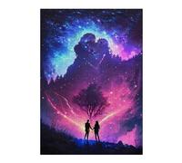 Jigsaw Puzzle for Teenagerss 38x26cm/1000pcs Galaxy Couple Nebula Jigsaw for Adults Hands-on Game Staycation Kill Time Birthday And Unique Gifts 38x26cm/1000pcs