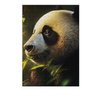 Jigsaw Puzzle for Teenagerss 38x26cm/1000pcs Panda Portrait Adult Puzzles Brain Teaser Game Difficult Challenge Unique Gifts for Birthday And Christmas 38x26cm/1000pcs