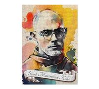Jigsaw Puzzle for Teenagerss 38x26cm/1000pcs Saint Maximilian Kolbe Jigsaw for Adults Hands-on Game Staycation Kill Time Birthday And Unique Gifts 38x26cm/1000pcs