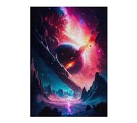 Jigsaw Puzzle for Teenagerss 38x26cm/1000pcs Space Wall Adult Puzzles Brain Teaser Game Difficult Challenge Unique Gifts for Birthday And Christmas 38x26cm/1000pcs