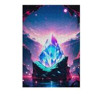 Jigsaw Puzzle for Teenagerss 38x26cm/1000pcs Whispering Crystal Vault Jigsaw for Adults Hands-on Game Staycation Kill Time Birthday And Unique Gifts 38x26cm/1000pcs