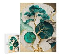 Jigsaw Puzzle for Teenagerss 500 PCS Abstract Bonsai Tree Art Puzzle for Adults Relax Games Perfect Decoration Birthday And Unique Gifts 500 PCS