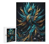 Jigsaw Puzzle for Teenagerss 500 PCS Abstract Phoenix Puzzle for Adults Relax Games Perfect Decoration Birthday And Unique Gifts 500 PCS