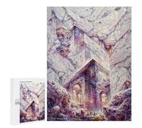Jigsaw Puzzle for Teenagerss 500 PCS Crystal Palace Fantasy Jigsaw for Adults Hands-on Game Wall Art Difficult And Challenge 500 PCS